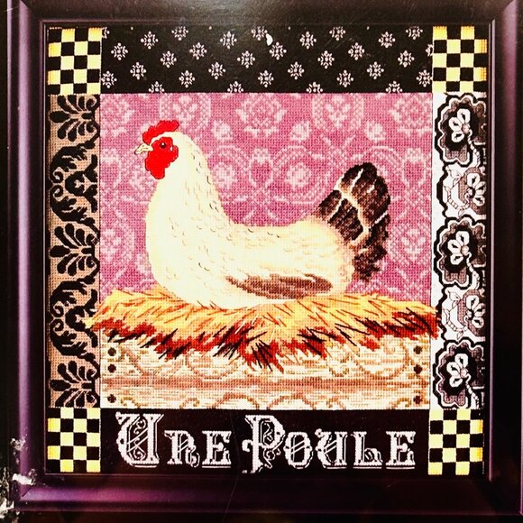 Artiste Counted Cross Stitch "Une Poule" Kooler Design - NWT (2015) - Picture 2 of 11